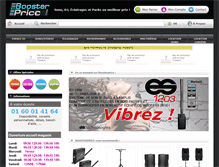 Tablet Screenshot of boosterprice.com
